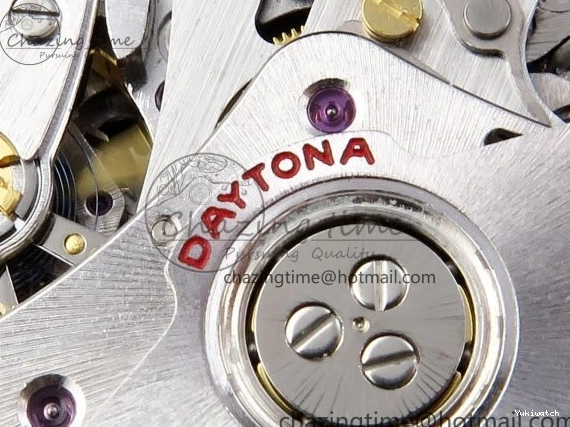 EDITION DAYTONA STRAP 116518 DIAL 1:1 YG BLACK RUBBER APSF ON SH4130 BEST OYSTERFLEX 0426